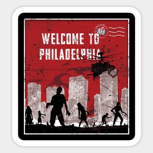 Streets of Philadelphia Sticker